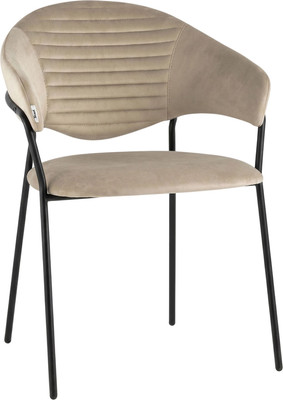 Стул Stool Group Алексис / AV 445-Cl-9005 (велюр капучино/опора черный муар)