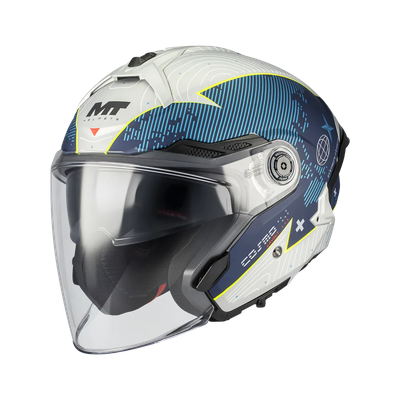 Мотошлем MT Helmets OF515SV Cosmo SV Layout C7 (M, матовый)