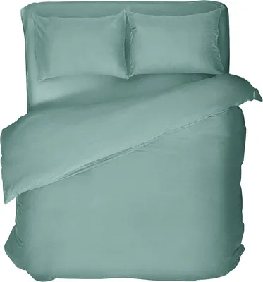 Пододеяльник Verossa Melange 180x215 01 / 930362 (Emerald)