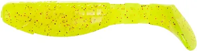 Мягкая приманка Helios Chubby 3.55"/9см Chartreuse Red Flake HS-4-056 (5шт)