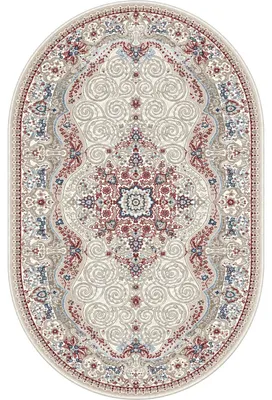 Ковер Витебские ковры Вирджиния Овал 23С28-БК/ЭФ 16306 94 (1x2)