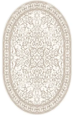 Коврик Витебские ковры Вирджиния Овал 23С28-БК/ЭФ 61721 9 (1.2x1.7)