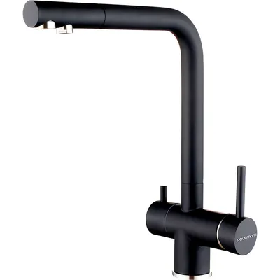 Смеситель Paulmark Skalen Sk213020-BLM (черный металлик)
