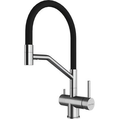 Смеситель Paulmark Rubert Ru213175-BS (брашированная сталь)