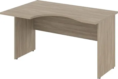 Письменный стол Norden 135х90х75 / MX.110.L.ODOD (левый, темный дуб/темный дуб)