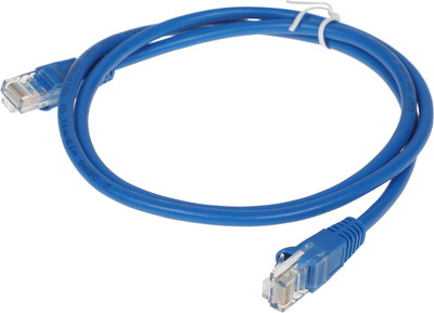 Кабель Buro UTP-5E-1M-BL (1м, голубой)