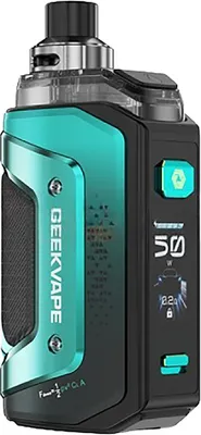 Электронный парогенератор Geekvape Aegis Hero 5 2000mAh (6.5мл, Quantum Cyan )