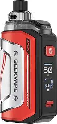 Электронный парогенератор Geekvape Aegis Hero 5 2000mAh (6.5мл, Speed Red)
