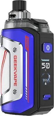 Электронный парогенератор Geekvape Aegis Hero 5 2000mAh (6.5мл, Racing Blue)