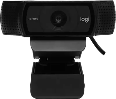 Веб-камера Logitech HD Webcam C920e / 960-001086 (черный)