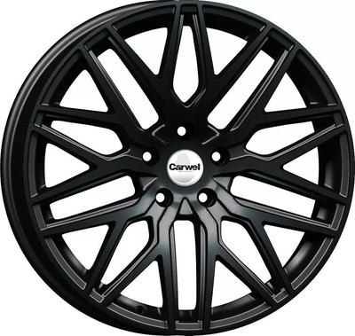 Литой диск Carwel Ламза 20x8.5" 5x114.3мм DIA 60.1мм ET 35мм BK