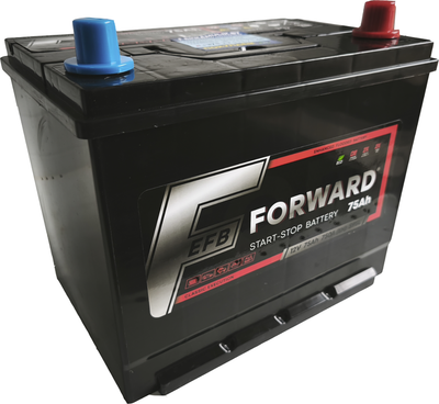 Автомобильный аккумулятор ForwarD EFB Asia (0) борт 750A D26 S95L B/H / D26075F075FV0X (75 А/ч)
