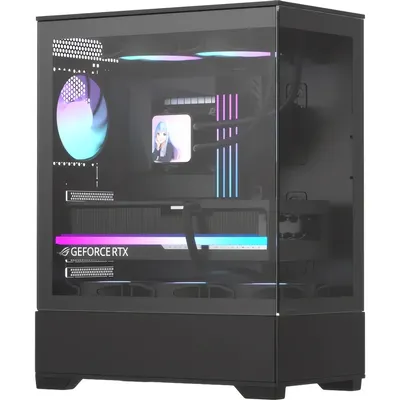 Корпус для компьютера Formula Crystal Z1 Plus AR V2 (черный, без БП)