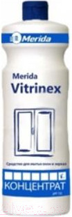Средство для мытья стекол Merida Vitrinex Концентрат (1л)