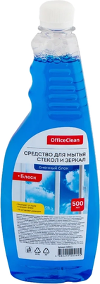 Средство для мытья стекол OfficeClean Блеск 268822 (500мл, сменный блок)