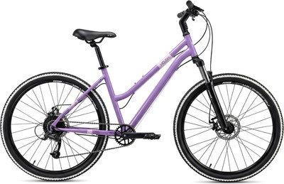Велосипед Foxx 26SHD.MELISA.17VT5 (17, фиолетовый, разобранный, в коробке)