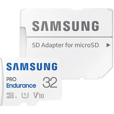 Карта памяти Samsung PRO Endurance microSDHC 32ГБ + адаптер (MB-MJ32KA/APC)