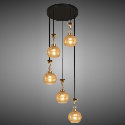Люстра Reluce 02001-0.9-05 (Amber)