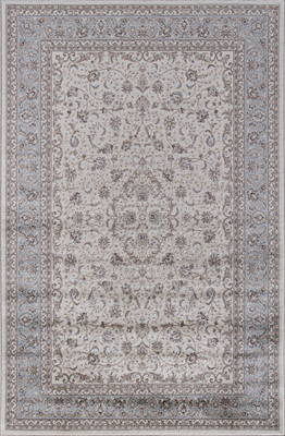 Ковер Merinos Valencia Deluxe F014-STAN-CREAM-L.BLUE (2x4)