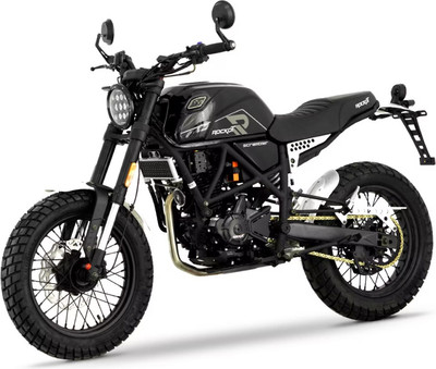 Мотоцикл Rockot Scrambler (черный)