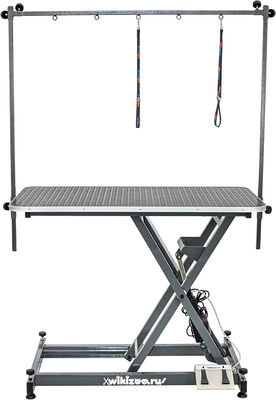 Стол для груминга wikiGROOM NaturalGroom 120x60x40-95 / S800KT (каменная тень)