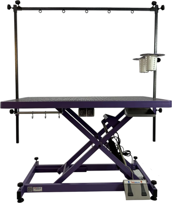Стол для груминга wikiGROOM S801 MFLR (лавандовый раф)