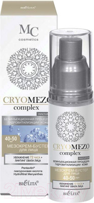 Крем для лица Belita CryoMezoComplex бустер увлажнение 72 часа + лифтинг 40-50 лет (50мл)