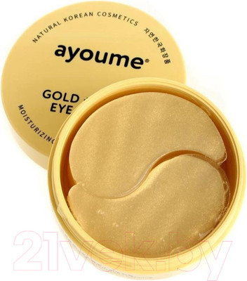 Патчи под глаза Ayoume Gold+Snail Eye Patch омолаживающие (60шт)