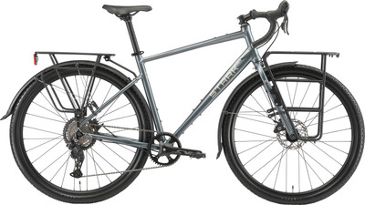Велосипед STARK Gravel T 2 Frameset (L/56, темно-серый матовый/светло-песочный, разобранный, в коробке)