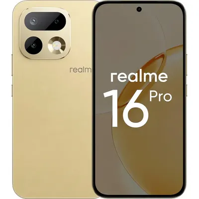 Смартфон Realme 16 Pro 8Gb/256Gb (бежевый)