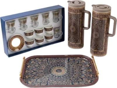 Набор для чая/кофе Hobby Lobby 21 Pieces Flask Set (рисунок 1)