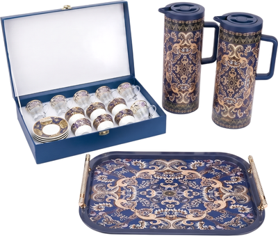 Набор для чая/кофе Hobby Lobby 21 Pieces Flask Set (рисунок 3)