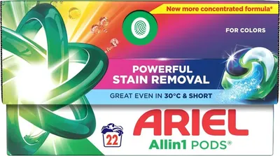 Капсулы для стирки Ariel Color (22шт)