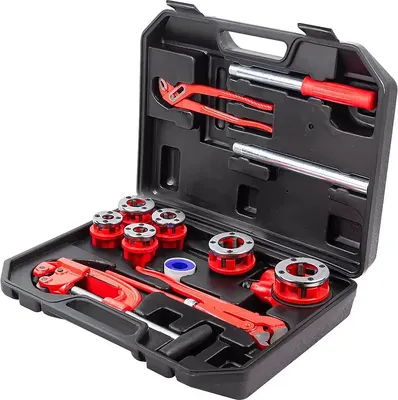 Резьбонарезной набор RockForce RF-55800 (67290)