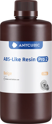 Фотополимерная смола для 3D-принтера Anycubic ABS-Like Pro 2 / SABP2BG-10 (1л, бежевый)