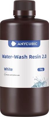 Фотополимерная смола для 3D-принтера Anycubic Water-wash 2.0 / SSX2WH-10 (1л, белый)