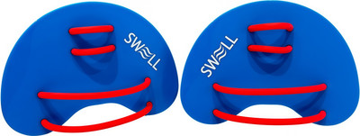 Лопатки для плавания SWELL Finger Paddle / 002 SWFP (синий/красный)