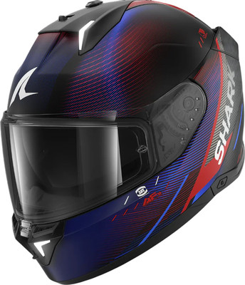 Мотошлем Shark Helmets SKWAL i3 Speed-Tech Mat HE0813E-KRB-L (L, черный/красный/синий)