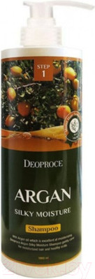 Шампунь для волос Deoproce Argan Silky Moisture Shampoo (1л)