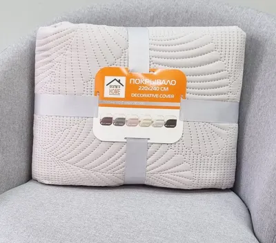 Покрывало MATEX Decorative Cover Rowanberry / 69-676 (светло-серый/бело-серый)