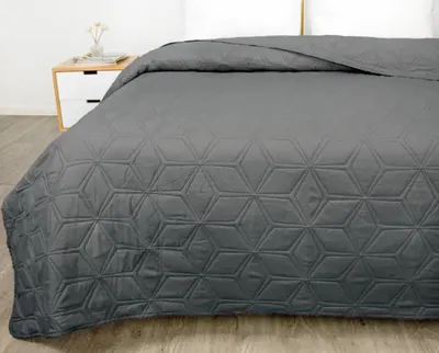 Покрывало MATEX Decorative Cover Flower / 69-423 (темно-серый)
