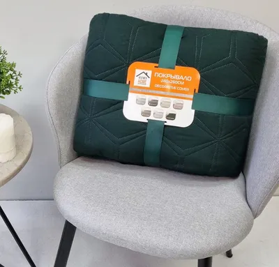 Покрывало MATEX Decorative Cover Flower / 69-478 (темно-зеленый)