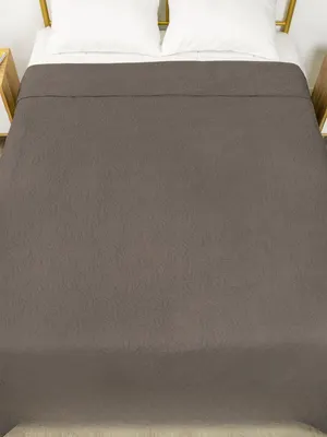 Покрывало MATEX Decorative Cover Leaves / 69-522 (темно-коричневый)