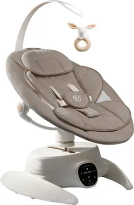Детский шезлонг Amarobaby Smart swing AB24-22SMART/38 (светло-бежевый)