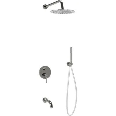 Душевая система со смесителем Sancos Select SC3004CH (хром)