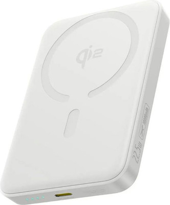 Портативное зарядное устройство Baseus EnerFill FM12 Qi2 Magnetic E00285 / E0028501 (белый)