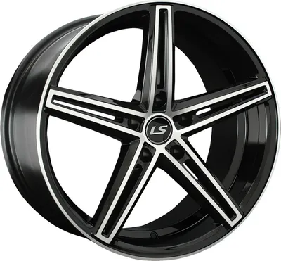 Литой диск LS wheels 749 19x8.5" 5x120мм DIA 74.1мм ET 25мм BKF