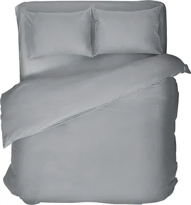 Пододеяльник Verossa Melange 180x215 Silver 01 / 930359