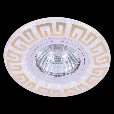 Точечный светильник Reluce 09504-9.0-001MN MR16+LED3W WH/GD