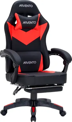 Кресло геймерское Arvento Victory (красный/черный)